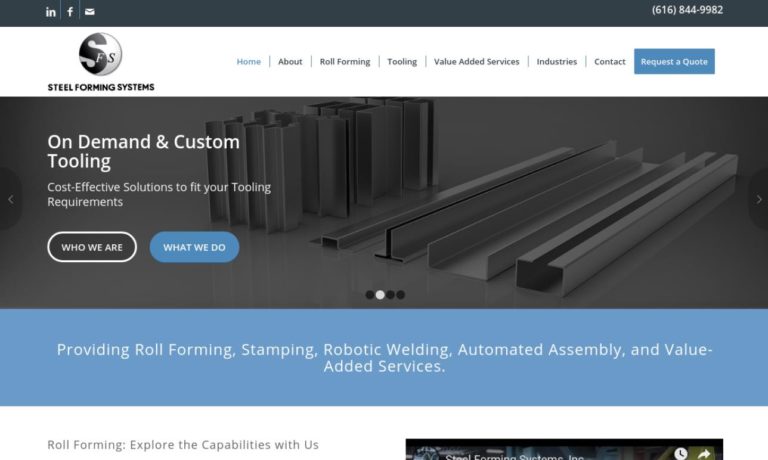 Steel Forming Systems, Inc.