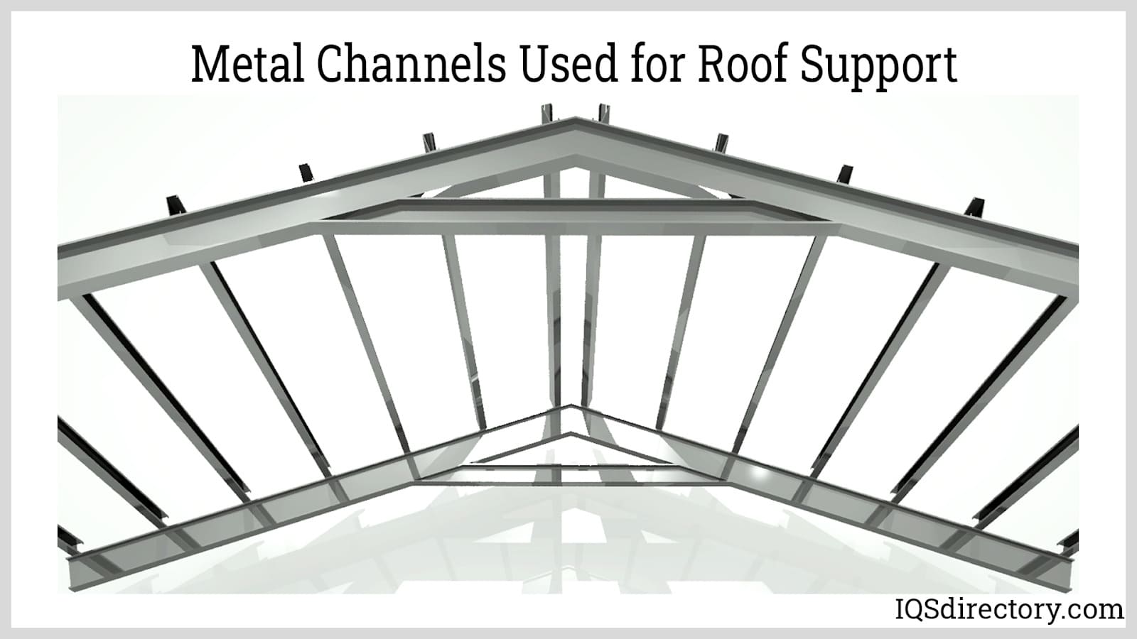 metal channels used for rod support
