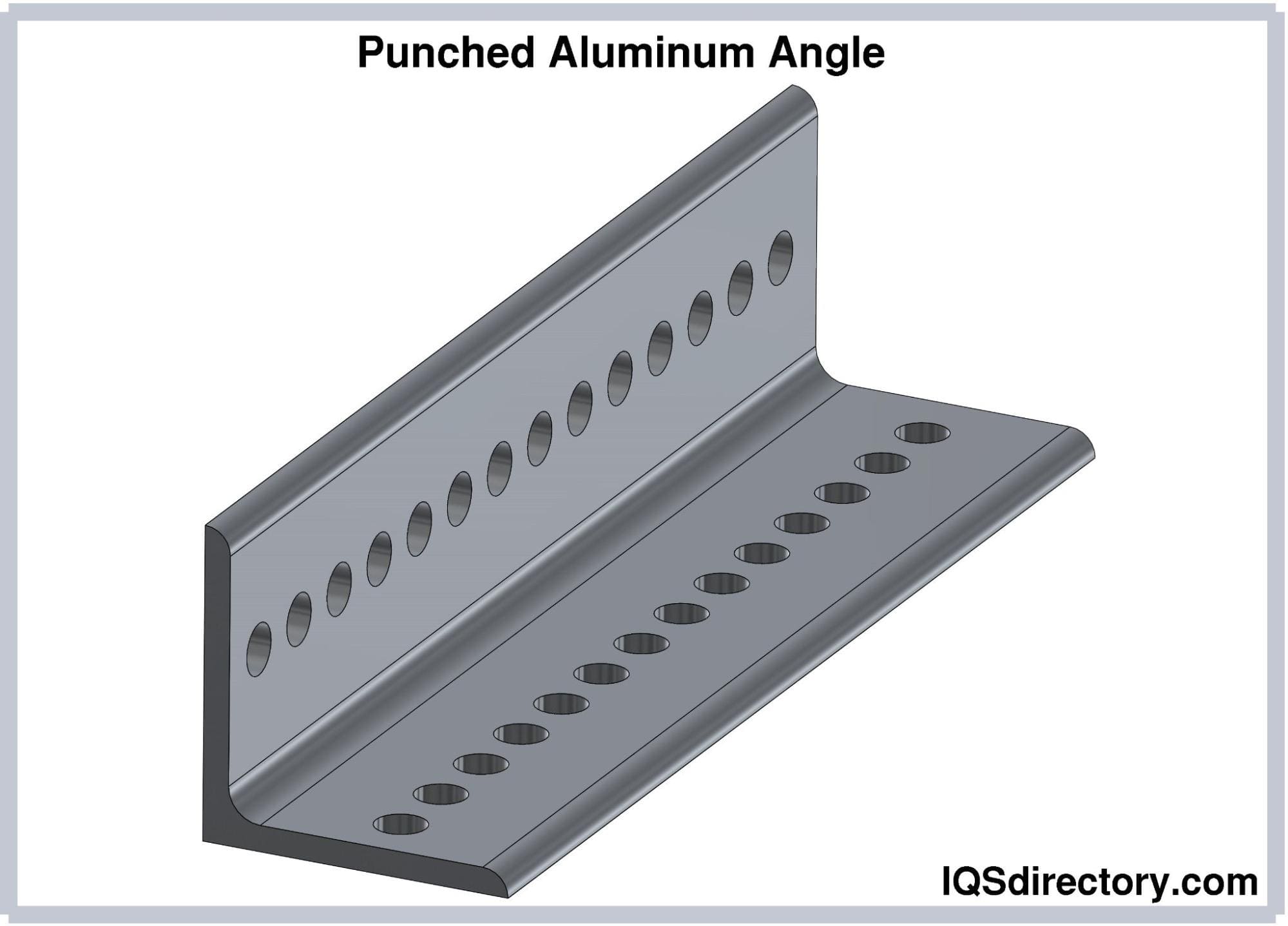 Punched Aluminum Angle