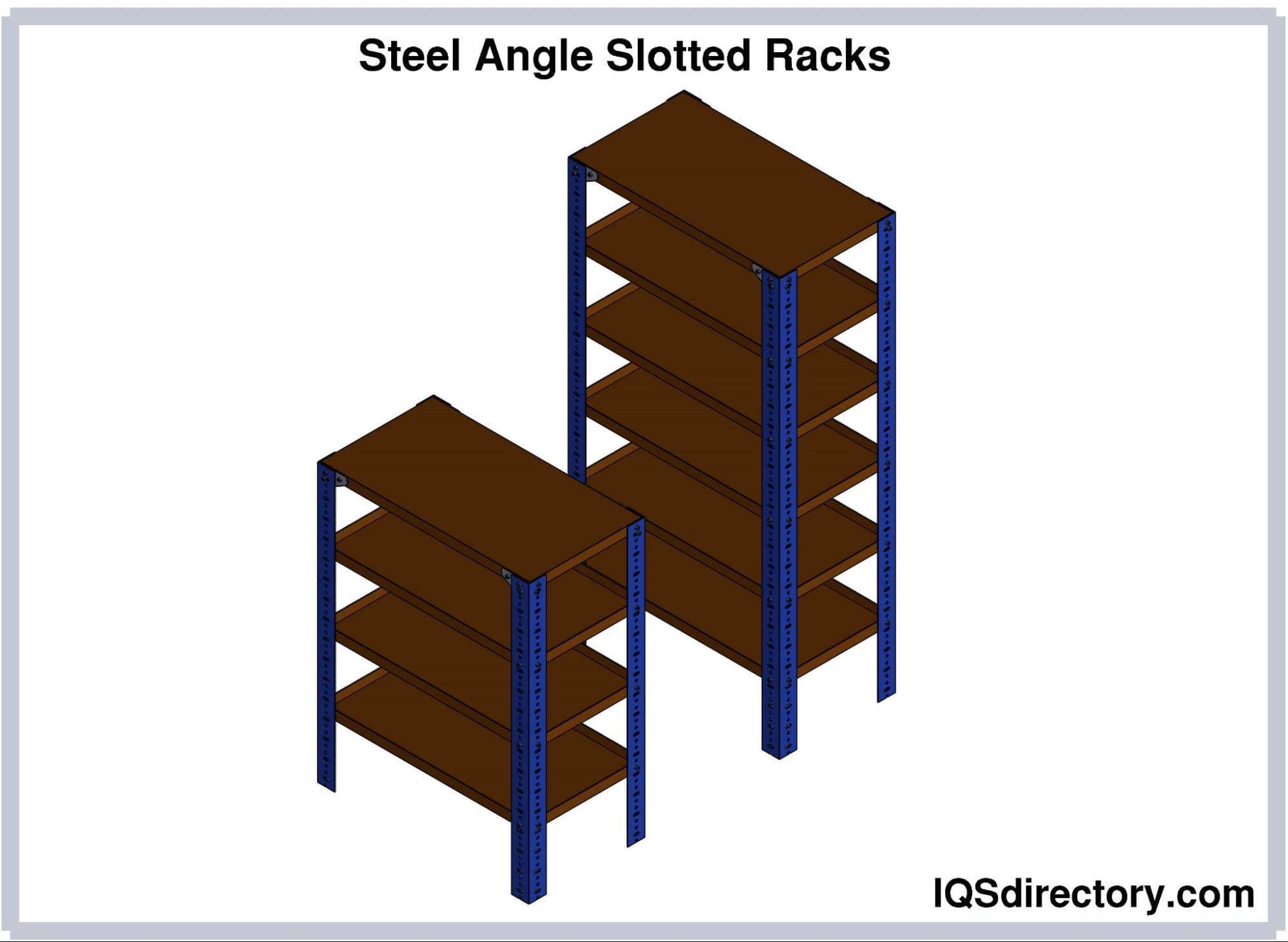 Steel Angle Slotted Racks